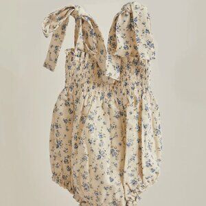 MOMMY & ME KEIKO ONESIE Blue Rose